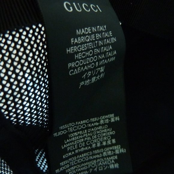 GUCCI Moons Rap 'Guccy' Logo Star Baseball Cap (L) - Picture 7 of 13